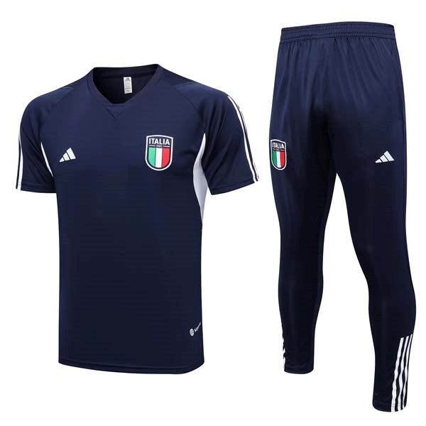Camiseta Italia Conjunto Completo 2023/2024 Azul